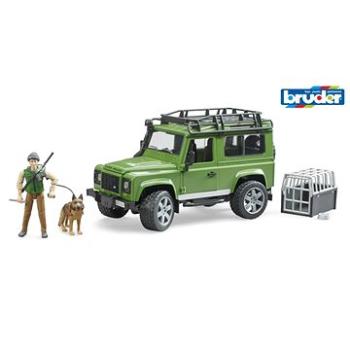 Bruder Lesníctvo – Land Rover Defender s poľovníkom a psom (4001702025878)