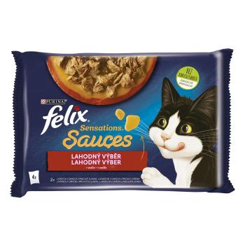 FELIX Sensations Sauces Multipack 12(4x85g) morka/jahňacie v och. om