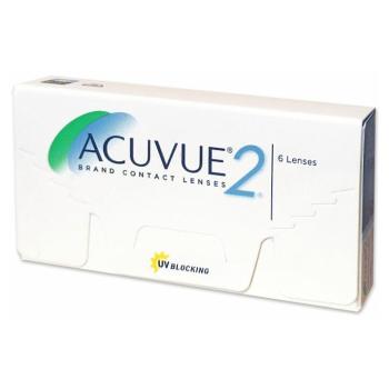 JOHNSON Acuvue 2 Oasys dvojtýždňové kontaktné šošovky 6 kusov, Počet dioptrií: -10,0, Priemer: 14,0, Zakrivenie: 8,3, Počet ks: 6 ks