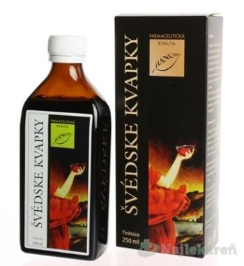 HANUS ŠVÉDSKE KVAPKY, 250 ml