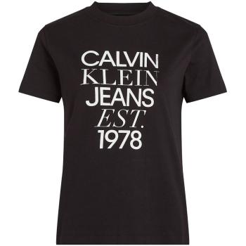 Calvin Klein Jeans  J20J224910  Tričká a polokošele Čierna