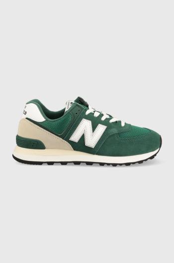 Tenisky New Balance U574MU2 zelená farba