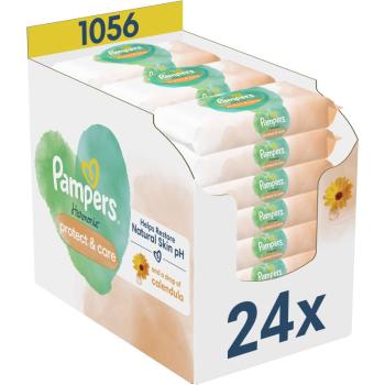 Pampers Harmonie Protect&Care vlhčené čistiace obrúsky pre deti s nechtíkom lekárskym 1056 ks