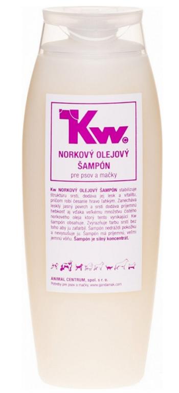 KW šampón olejový norkový pre psy a mačky 250ml