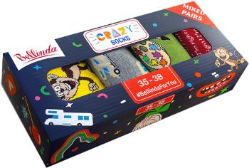 Bellinda Darčeková sada ponožiek Crazy Socks Box BOX 3 FW23 43-46