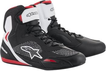 Alpinestars Faster-3 Rideknit Shoes Black/White/Red 45 Topánky