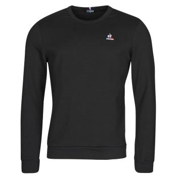 Le Coq Sportif  ESS CREW SWEAT N°4 M  Mikiny Čierna