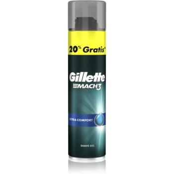 Gillette Mach3 Extra Comfort gél na holenie pre mužov 240 ml