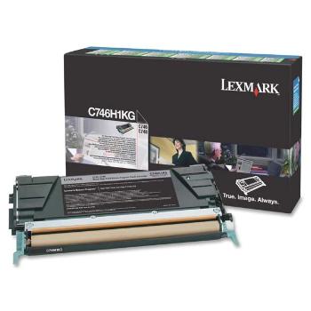 LEXMARK C746 (C746H1KG) - originálny toner, čierny, 12000 strán