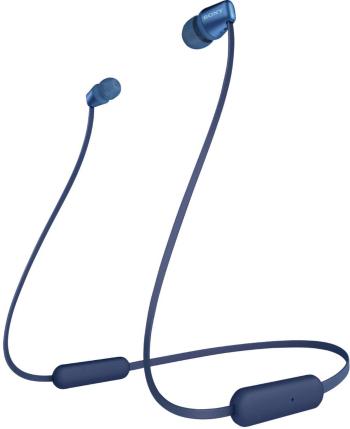 Sony WI-C310 Bluetooth  štupľové slúchadlá do uší regulácia hlasitosti, Headset modrá