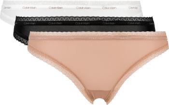 Calvin Klein 3 PACK - dámske tangá QD3802E-FIY M