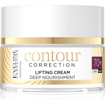 Eveline Cosmetics Contour Correction vyživujúci liftingový krém 70+ 50 ml