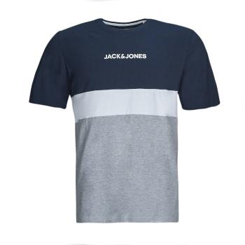 Jack & Jones  JJEREID BLOCKING TEE SS  Tričká s krátkym rukávom Viacfarebná