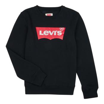 Levis  BATWING CREWNECK  Mikiny Čierna