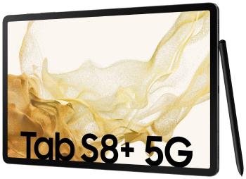 Samsung #####Galaxy Tab S8+ 5G, LTE/4G, WiFi 256 GB grafit Android tablet 31.5 cm (12.4 palca) 3.0 GHz, 2.5 GHz, 1.8 GHz