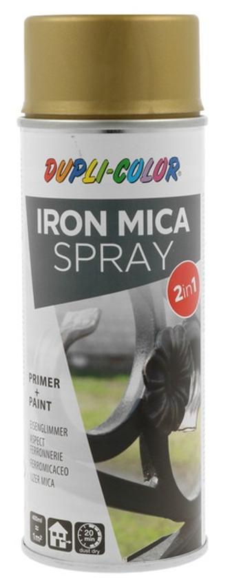 IRON MICA 2v1 - Antikorózna farba a vrchný náter v jednom (zlatá, 0,4 L)