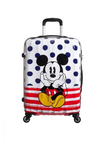 SAMSONITE AMERICAN TOURISTER DISNEY LEGENDS SPINNER 65/24 ALFATWIST MICKEY BLUE DOTS