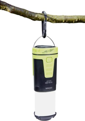 DÖRR 980546 Bi-1350 LED  campingový lampáš  115 lm na batérie 77 g čierna, zelená