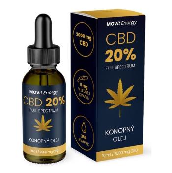 MOVIT ENERGY CBD 20% Full Spectrum konopný olej 10 ml