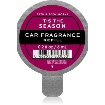 Bath & Body Works ’Tis the Season vôňa do auta náhradná náplň 6 ml