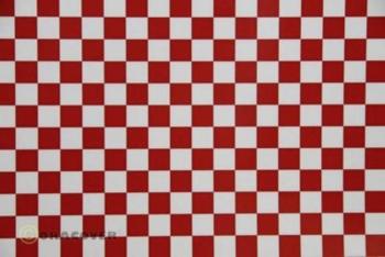 Oracover 44-010-023-002 nažehlovacia fólia Fun 4 (d x š) 2 m x 60 cm biela, červená