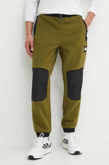 Tepláky The North Face M Fleeski Y2K Pant zelená farba, vzorované, NF0A879MPIB1