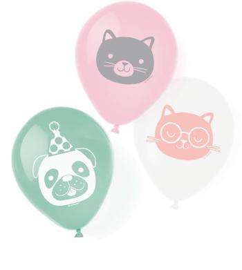 Amscan 6 latexových balónov Hello Pets