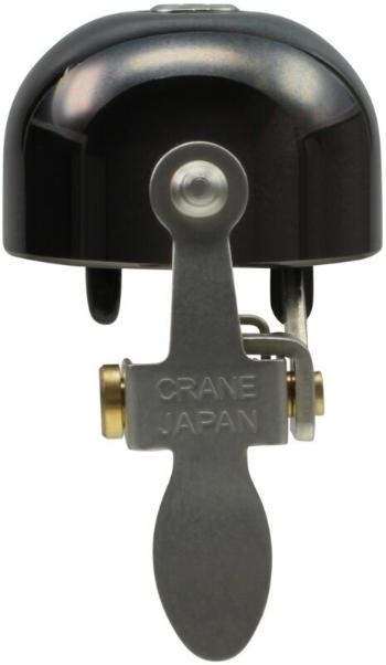 Crane Bell E-Ne Neo Black 37 mm Cyklistický zvonček