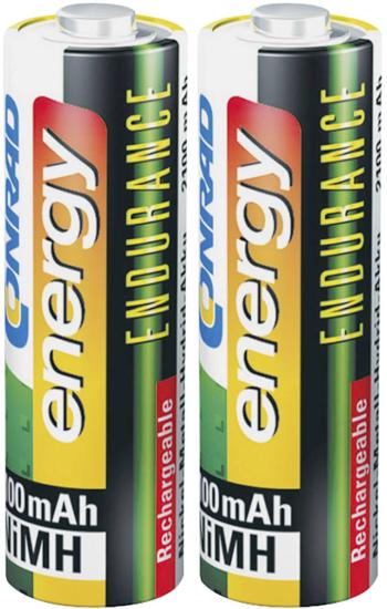 Conrad energy Endurance HR06 tužkový akumulátor typu AA  Ni-MH 2600 mAh 1.2 V 2 ks