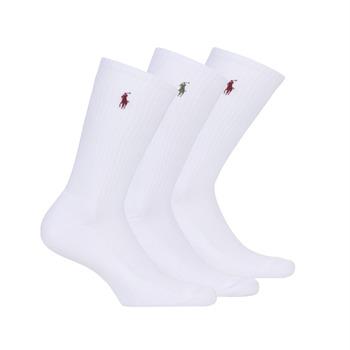 Polo Ralph Lauren  Športové ponožky SPORT X3  Biela