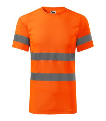 MALFINI Reflexné tričko HV Protect - Reflexná oranžová | M