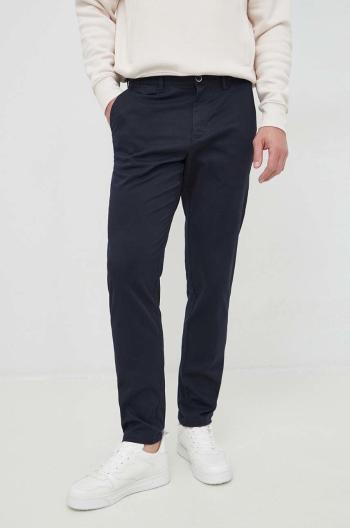 Nohavice Sisley pánske, tmavomodrá farba, rovné