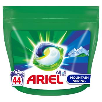 Ariel All-in-1 PODS Mountain Spring, Gélové Kapsuly Na Pranie, 44 Praní