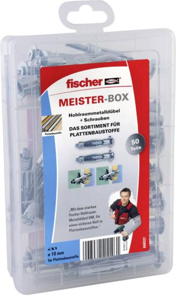 Fischer 558327 fischer master box so skrutkami HM + (50) Množstvo 50 ks