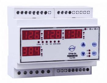 Digitálny multimeter na DIN lištu ENTES EPM-04-DIN