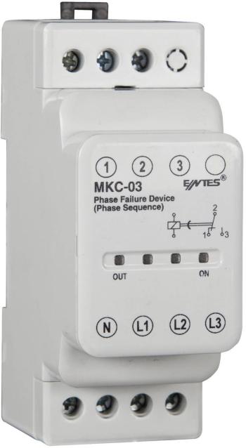 kontrolné relé  1 prepínací ENTES MKC-03  1 ks