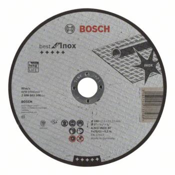 Bosch Accessories 2608603506 2608603506 rezný kotúč rovný  180 mm 22.23 mm 1 ks