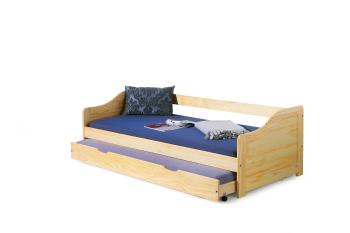 Detská posteľ Ourbaby Laura prírodná 200x90 cm