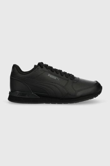 Detské tenisky Puma ST Runner v3 L Jr čierna farba