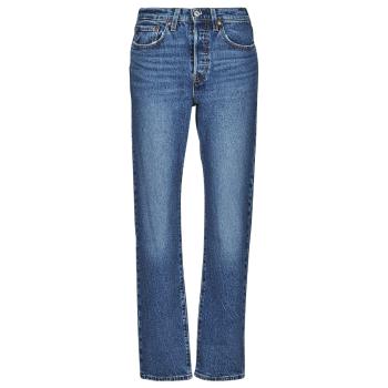 Levis  501® JEANS FOR WOMEN  Rovné džínsy Modrá