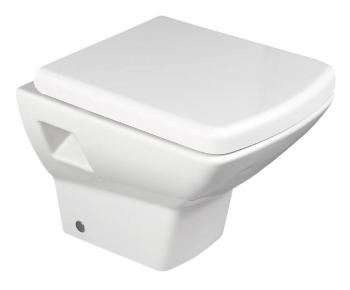 ISVEA - SOLUZIONE závesná WC misa, 35x50,5cm, biela 10SZ02002