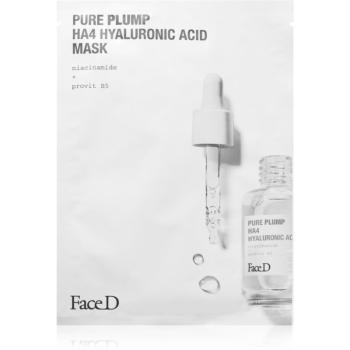 Face D Pure Plump HA4 plátenná maska s kyselinou hyalurónovou 17 ml