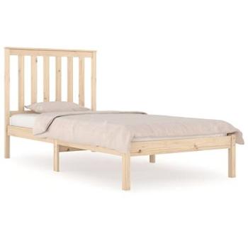 Rám postele masívna borovica 90 × 200 cm, 3103828