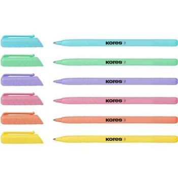 KORES K0 Pen Pastel M-1 mm, náhodná farba (37086)