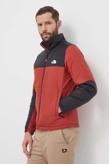 Bunda The North Face GOSEI PUFFER pánska, červená farba, prechodná, NF0A8795POJ1