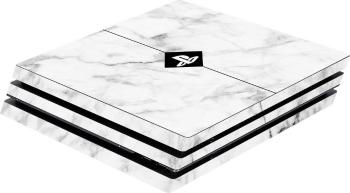 Software Pyramide Skin für PS4 Pro Konsole White Marble kryt PS4 Pro