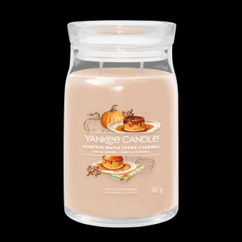 YANKEE CANDLE vonná sviečka Pumpkin Maple Creme Caramel 567 g