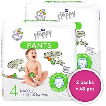 BELLA Baby Happy Pants Maxi veľ. 4 (2× 24 ks) (BABY9414s2)