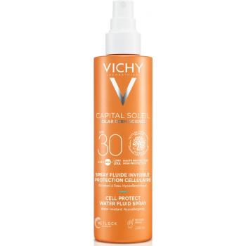 Vichy Sprej na opaľovanie SPF 30 Capital Soleil (Cell Protect Water Fluid Spray) 200 ml