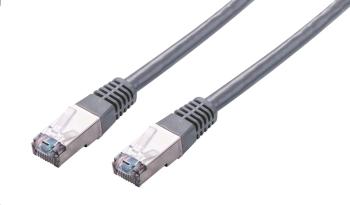 C-TECH Kábel patchcord Cat5e, FTP, sivý, 2m